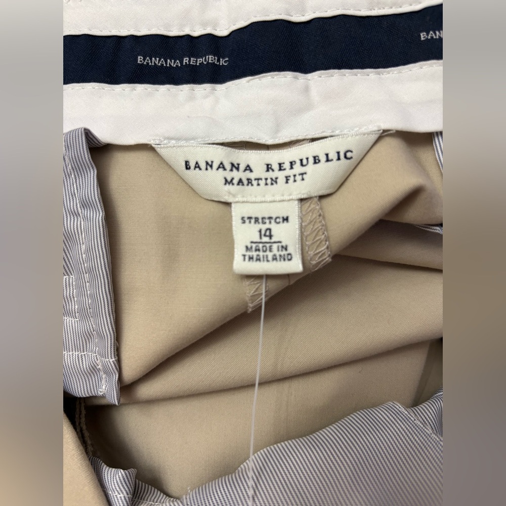 Banana Republic Martin Fit Pants NWT Size 14 - Picture 5 of 8